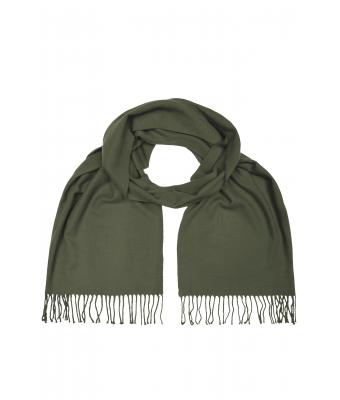 Unisex Elegant Scarf Olive 8639