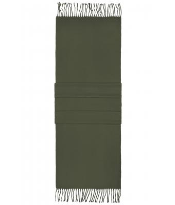 Unisex Elegant Scarf Olijf 8639