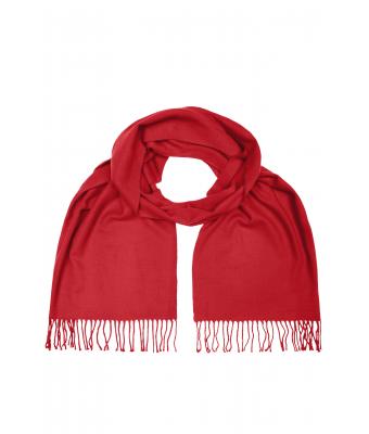 Unisex Elegant Scarf Red 8639