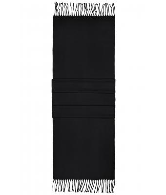Unisex Elegant Scarf Zwart 8639