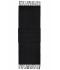 Unisex Elegant Scarf Zwart 8639