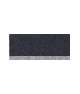Unisexe Bandeau réversible Gris-mélange/gris chiné 11119