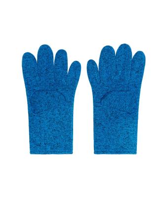 Unisex Fleece-Gloves Royal-melange 11192