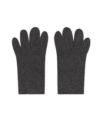 Unisex Fleece-Gloves Grijs-melange 11192