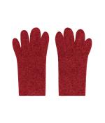 Unisex Fleece-Gloves Rood-melange 11192