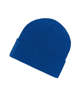 Unisexe Bonnet en maille avec empiècement (10cm x 5cm) Royal 11120