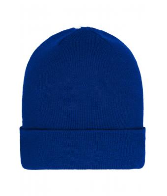 Unisex Winter Beanie Electric-blue/white 11495