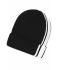 Unisex Winter Beanie Zwart/wit 11495