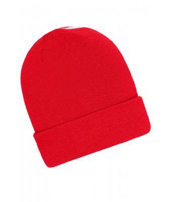 Unisex Winter Beanie Rood/wit 11495