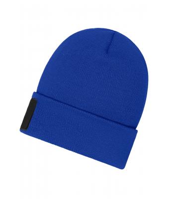 Unisex Beanie with Patch (10cm x 5 cm) - Thinsulate Royal 11500