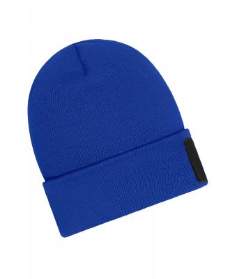 Unisex Beanie with Patch (10cm x 5 cm) - Thinsulate Royal 11500