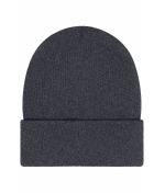 Unisex Beanie with Patch (10cm x 5 cm) - Thinsulate Dark-grey-melange 11500