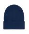 Unisex Beanie with Patch (10cm x 5cm)- Thinsulate Navy 11500