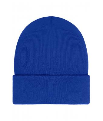 Unisex Beanie with Patch (10cm x 5cm)- Thinsulate Royal 11500