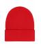 Unisex Beanie with Patch (10cm x 5cm)- Thinsulate Rood 11500