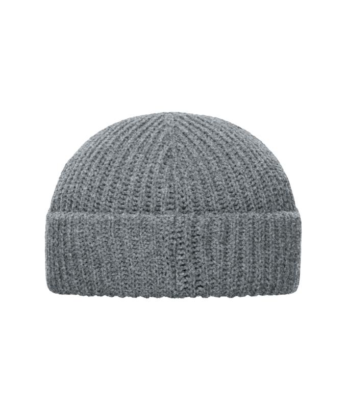 Unisexe Bonnet Fisherman Gris-mélange 11724