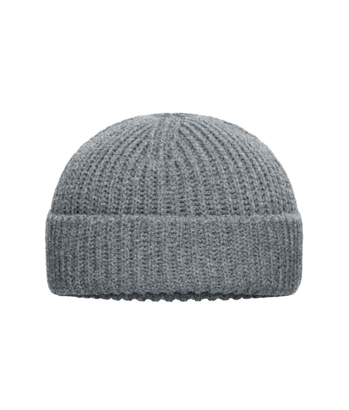 Unisexe Bonnet Fisherman Gris-mélange 11724