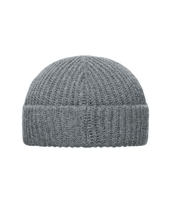 Unisex Fisherman Beanie Grey-melange 11724
