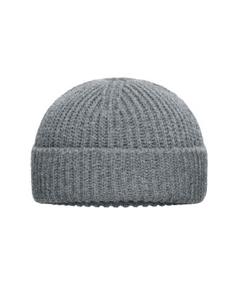 Unisex Fisherman Beanie Grey-melange 11724