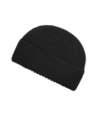 Unisex Fisherman Beanie Zwart 11724