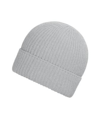 Unisexe Bonnet d’hiver coton bio   OCS Standard Gris-clair-mélange 11793