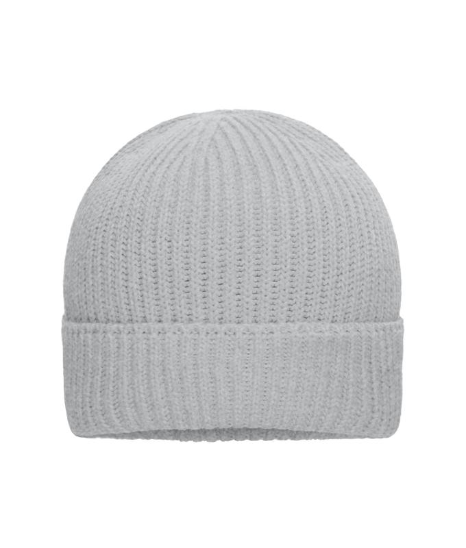 Unisexe Bonnet d’hiver coton OCS Standard Gris-clair-mélange 11793