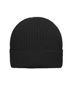 Unisex Cotton Winter Beanie OCS Standard Black 11793