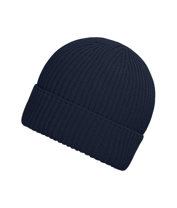 Unisex Cotton Winter Beanie OCS Standard Navy 11793