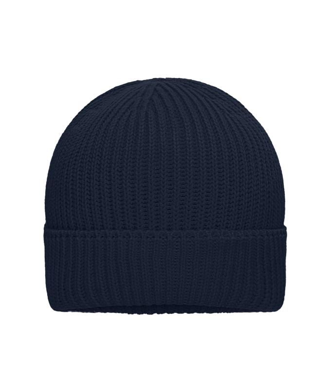 Unisex Cotton Winter Beanie OCS Standard Navy 11793