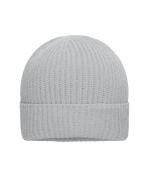 Unisex Cotton Winter Beanie OCS Standard Light-grey-melange 11793