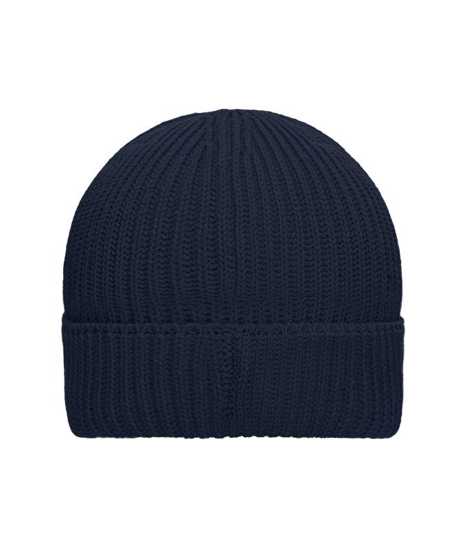 Unisex Cotton Winter Beanie OCS Standard Navy 11793