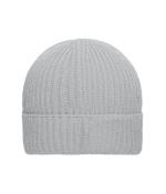 Unisex Cotton Winter Beanie OCS Standard Light-grey-melange 11793