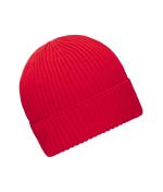 Unisex Cotton Winter Beanie OCS Standard Red 11793