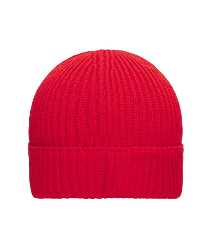 Unisex Cotton Winter Beanie OCS Standard Red 11793