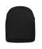 Unisex Bio Cotton Casual Beanie Zwart 11828
