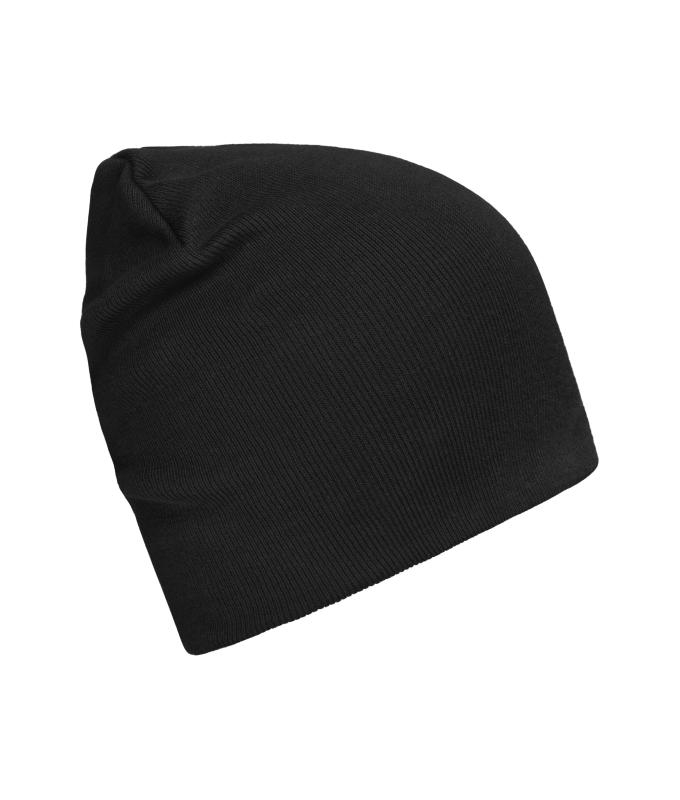 Unisex Cotton Casual Beanie OCS Standard Black 11828