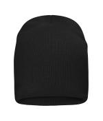Unisex Cotton Casual Beanie OCS Standard Black 11828
