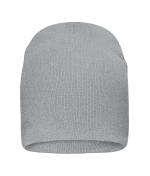 Unisex Cotton Casual Beanie OCS Standard Light-grey-melange 11828