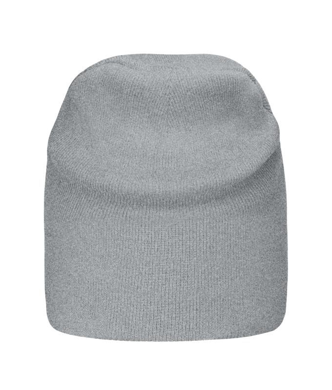 Unisex Cotton Casual Beanie OCS Standard Light-grey-melange 11828