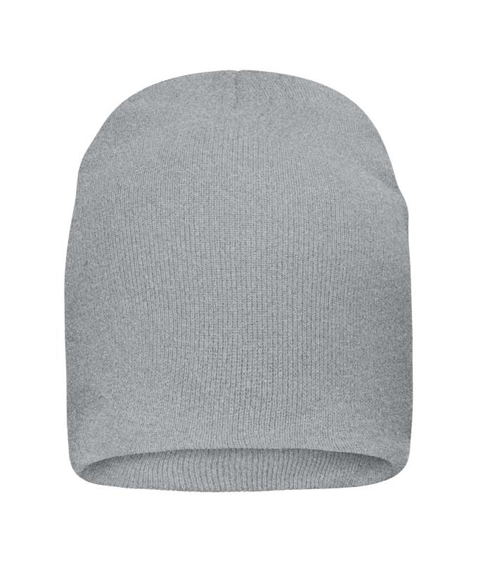 Unisex Cotton Casual Beanie OCS Standard Light-grey-melange 11828
