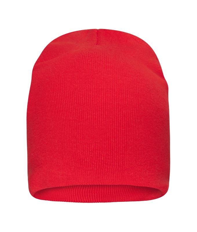 Unisex Cotton Casual Beanie OCS Standard Red 11828