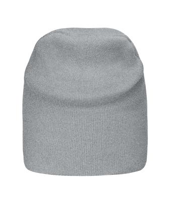 Unisex Organic Cotton Casual Beanie   OCS Standard Light-grey-melange 11828