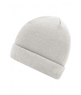 Unisexe Bonnet tricot Blanc-cassé 7797