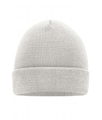 Unisexe Bonnet tricot Blanc-cassé 7797