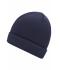 Unisexe Bonnet tricot Marine-foncé 7797