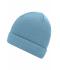 Unisexe Bonnet tricot Bleu-clair 7797