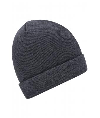 Unisexe Bonnet tricot Gris-mélange 7797