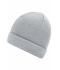 Unisexe Bonnet tricot Gris-clair-mélange 7797