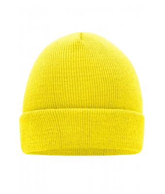 Unisexe Bonnet tricot Jaune 7797