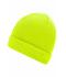 Unisexe Bonnet tricot Jaune-vif 7797